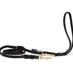 Hundesnor^Walk'it Justerbar Dressurline Læder/messing