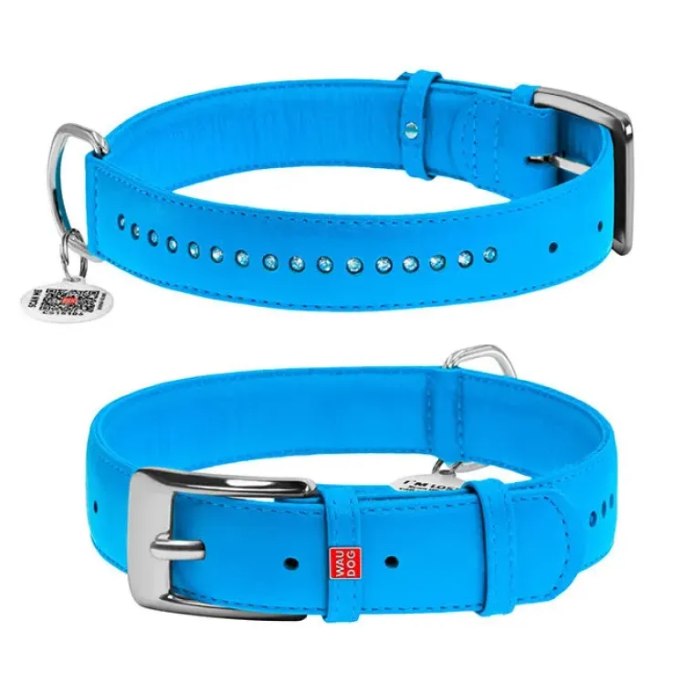 Hundehalsbånd^Collar/WauDog WauDog Glamour Halsbånd | OUTLET