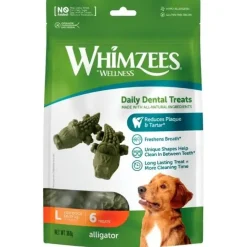 Godbidder Og Gnaveben^Whimzees Alligator | 360g