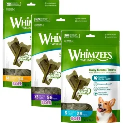 Godbidder Og Gnaveben^Whimzees Soft til hunde | 420g