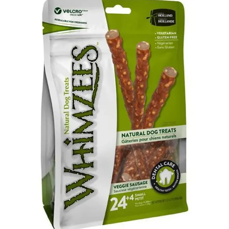 Godbidder Og Gnaveben^Whimzees Veggie Sausages