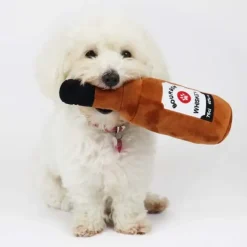 Ollipet Hundelegetøj|Plyslegetøj Til Hunde^Ollipet Whiskey Bourbon Plysflaske