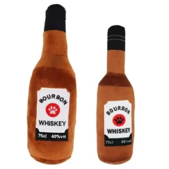 Ollipet Hundelegetøj|Plyslegetøj Til Hunde^Ollipet Whiskey Bourbon Plysflaske