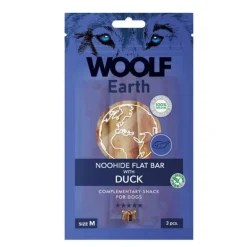 Godbidder Og Gnaveben^WOOLF Earth Noohide flat bar M, and | 3 stk