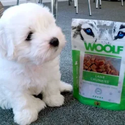 Godbidder Og Gnaveben|Påskekurven^WOOLF Lamb Chunkies | 100g