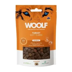 Godbidder Og Gnaveben^WOOLF Semi Moist Godbidder, Kalkun | 100g