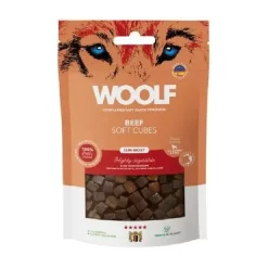 Godbidder Og Gnaveben^WOOLF Semi Moist Godbidder, Okse | 100g